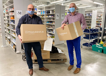 Společnost Lékárna.cz nám darovala