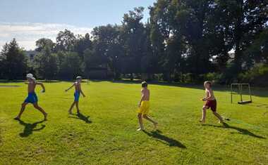 Když se fotbal změní na vodní hrátky.