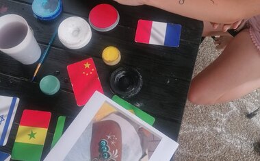 Malování na obličej