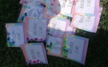 Děkujeme za náramky Štefinkině dílničce!