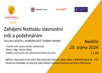 SLAVNOSTNÍ ZAHÁJENÍ FESTIVALU ZLATÁ PECKA 2024