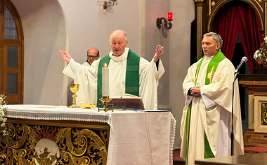 P. Karel Moravec a P. Josef Hubálek 