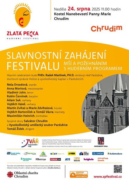 Slavnostní zahájení festivalu Zlatá pecka 2025