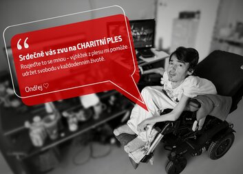 CHARITNÍ PLES pro Ondřeje z Chrudimi