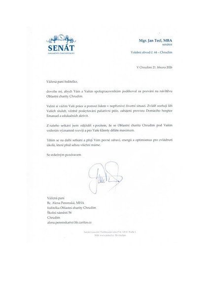 Poděkování_Jan Tecl