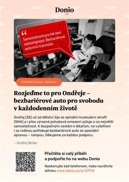 Letáček_Rozjeďme to pro Ondřeje Letáček_Rozjeďme to pro Ondřeje